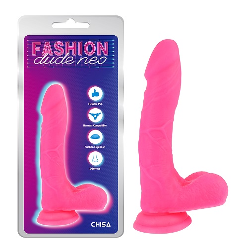 8 ''Dual Density Cock Dildo Pink